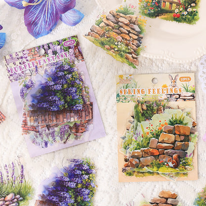 Secret Garden Sticker 10pcs