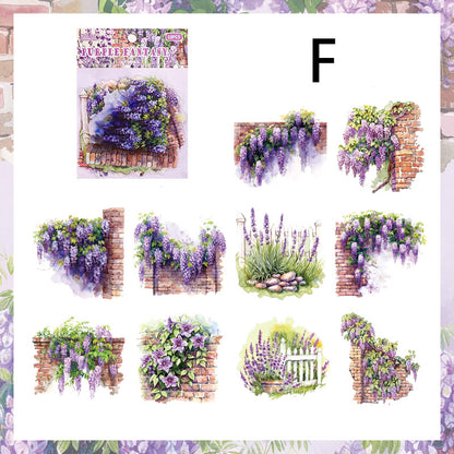 Secret Garden Sticker 10pcs