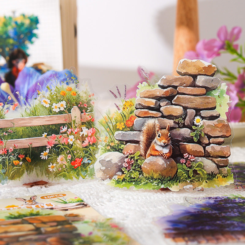 Secret Garden Sticker 10pcs