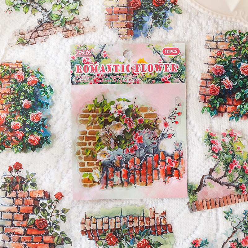 Secret Garden Sticker 10pcs