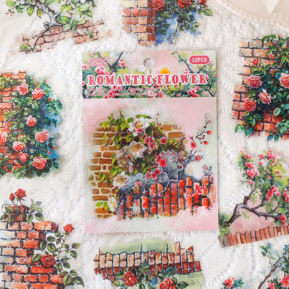 Secret Garden Sticker 10pcs