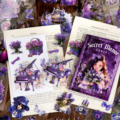 Secret Manor Stickers Book