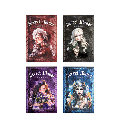 Secret Manor Stickers Book