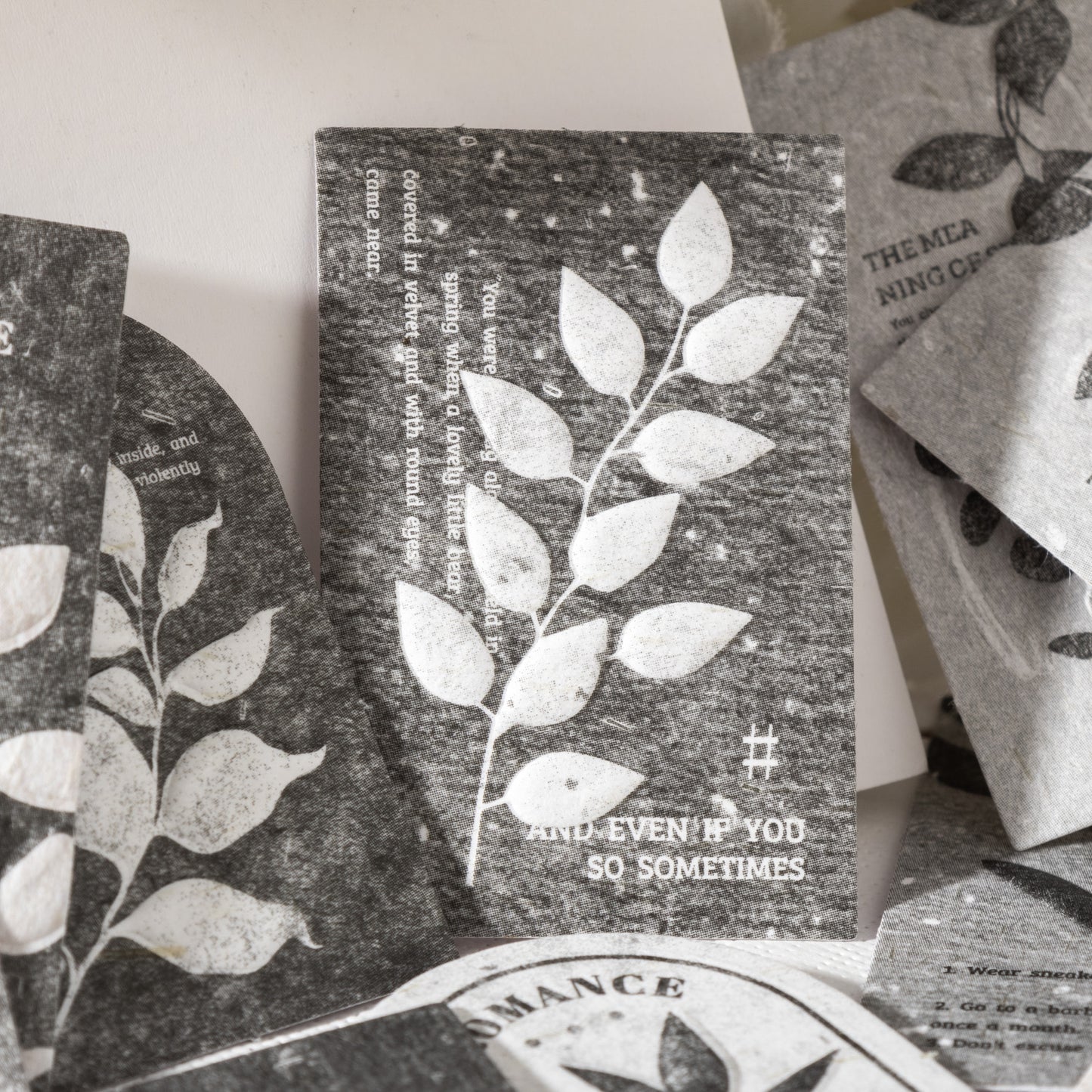 Seeing Flower Through A Mist Paper 20pcs