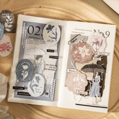 Seeing Flower Through A Mist Paper 20pcs