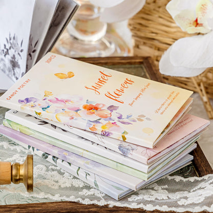 Series of Floral Letter Paper Sticker 30pcs