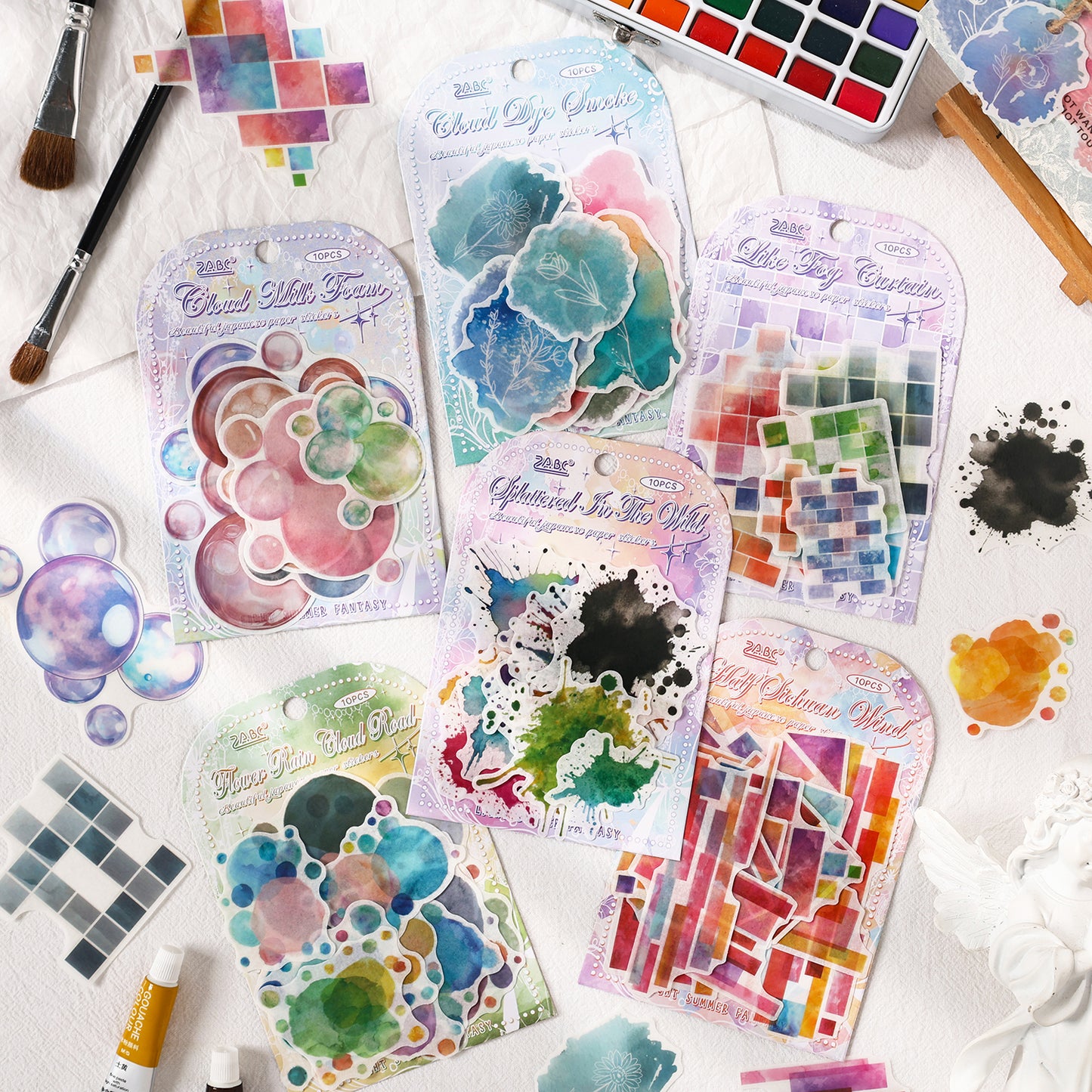 Shallow Summer Sticker 10pcs