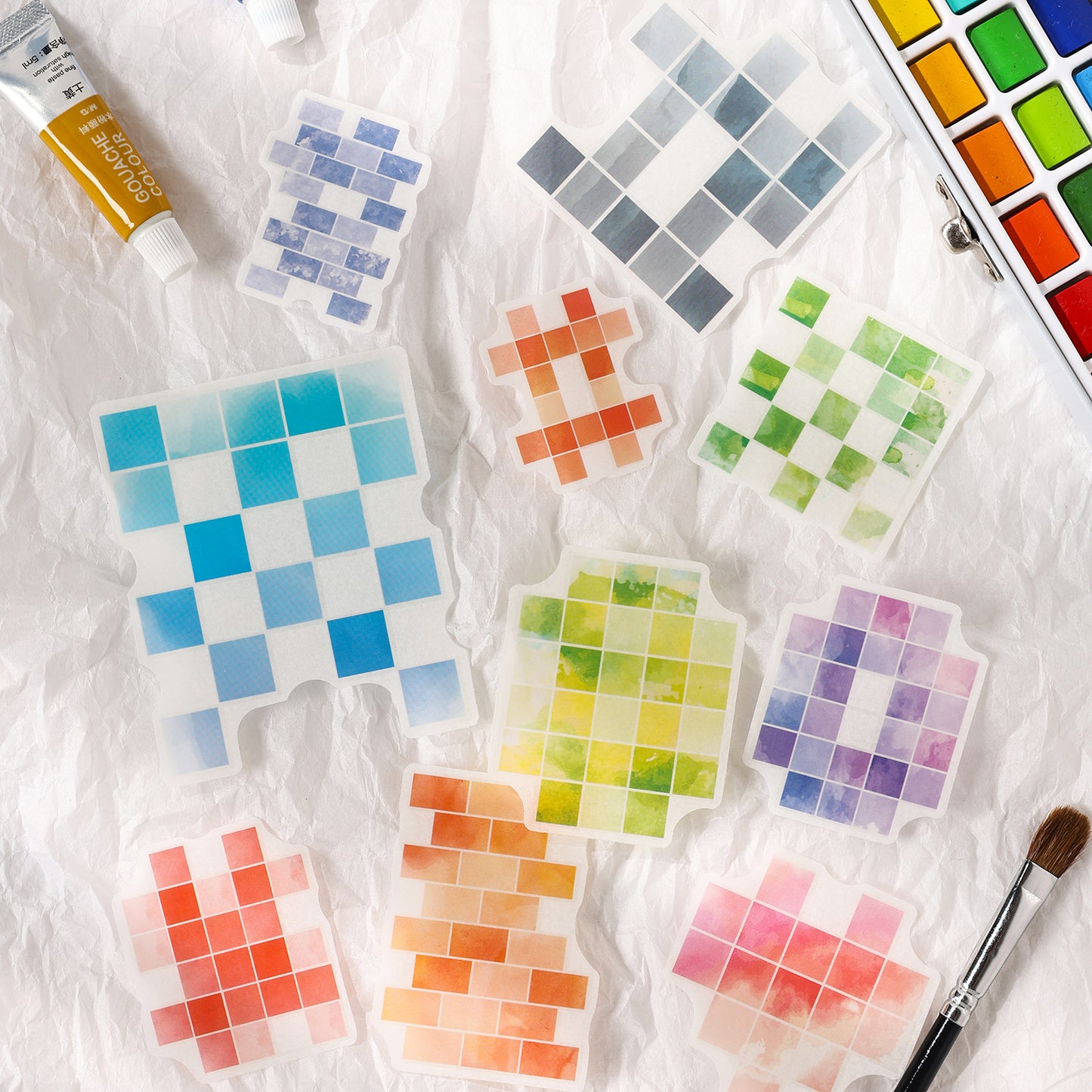 Shallow Summer Sticker 10pcs