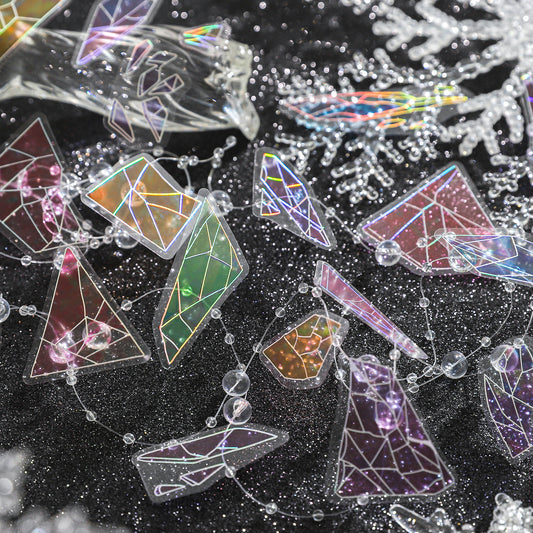 Shattered Heart Sticker 3pcs