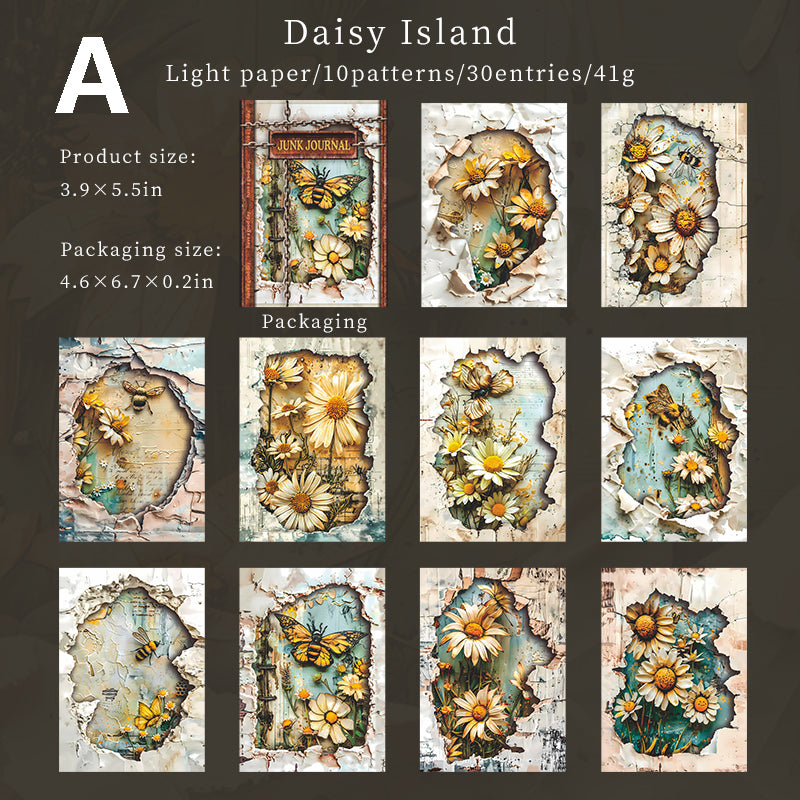 Shattered world Sticker 30pcs