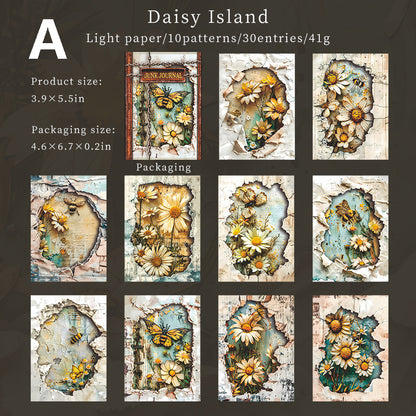 Shattered world Sticker 30pcs