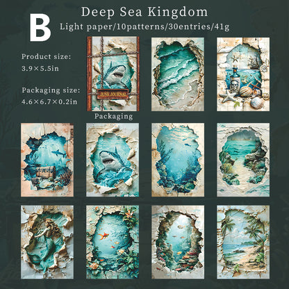 Shattered world Sticker 30pcs