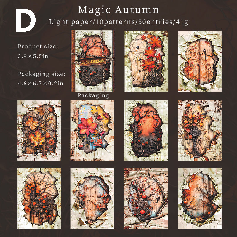 Shattered world Sticker 30pcs