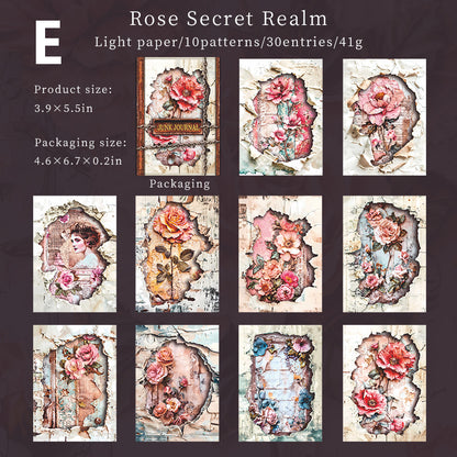 Shattered world Sticker 30pcs