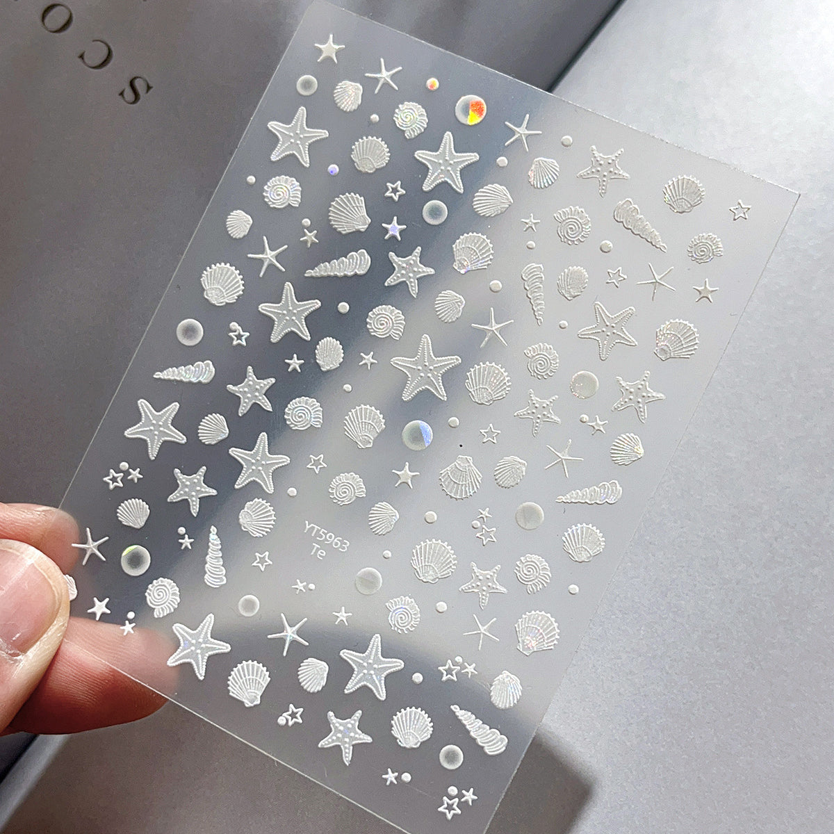Shell Flower Mini Stickers