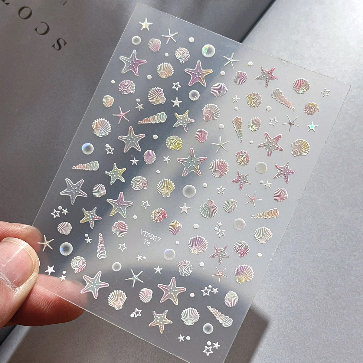 Shell Flower Mini Stickers