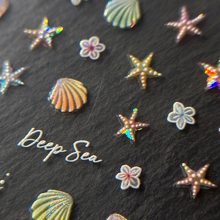 Shell Flower Mini Stickers