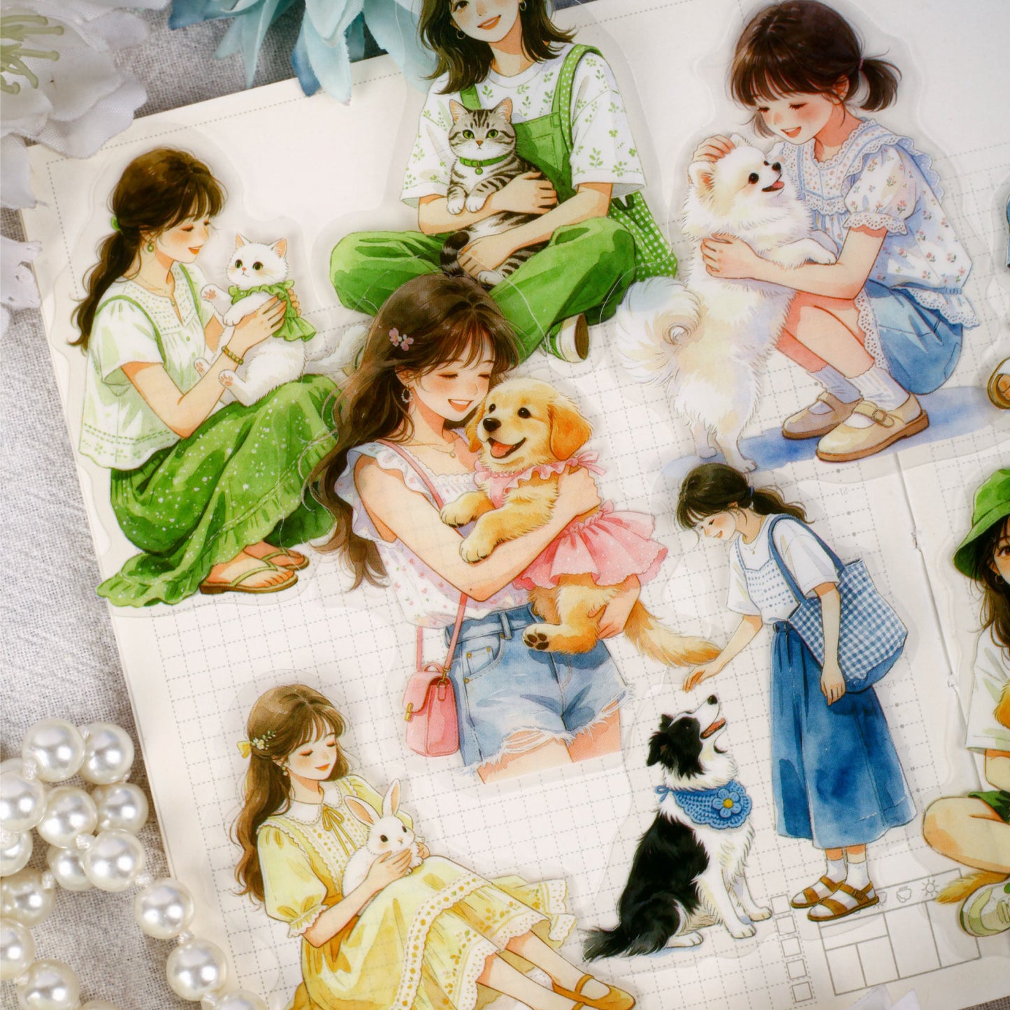 Shi Meng Series  Sticker 10pcs