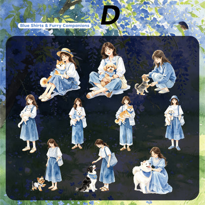 Shi Meng Series  Sticker 10pcs