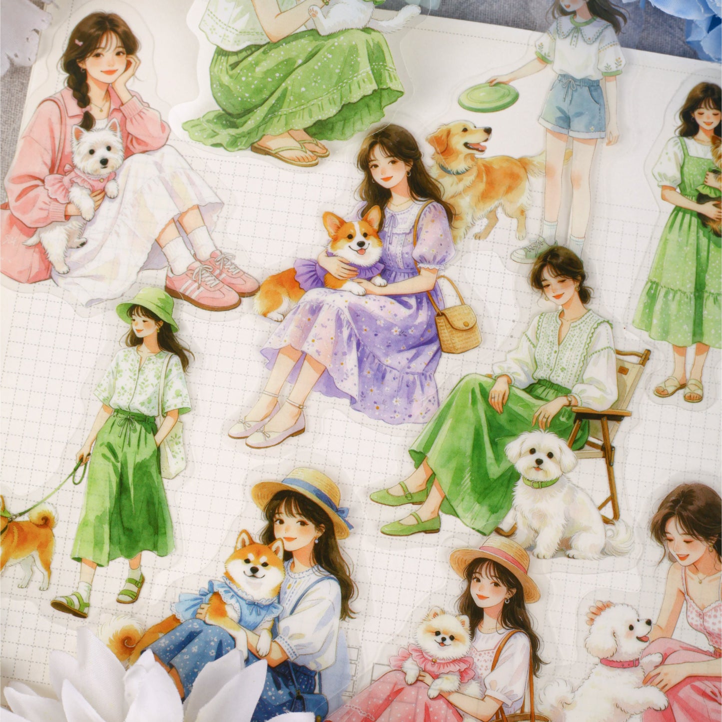 Shi Meng Series  Sticker 10pcs