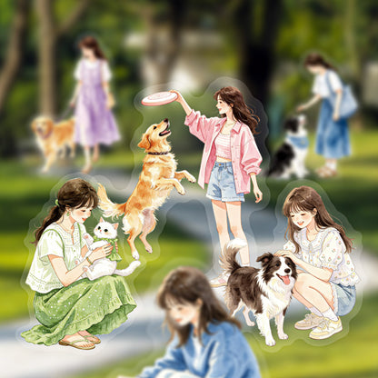Shi Meng Series  Sticker 10pcs