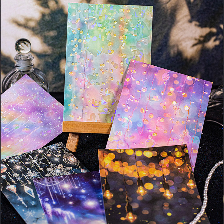 Shimmering Lights Paper 5pcs