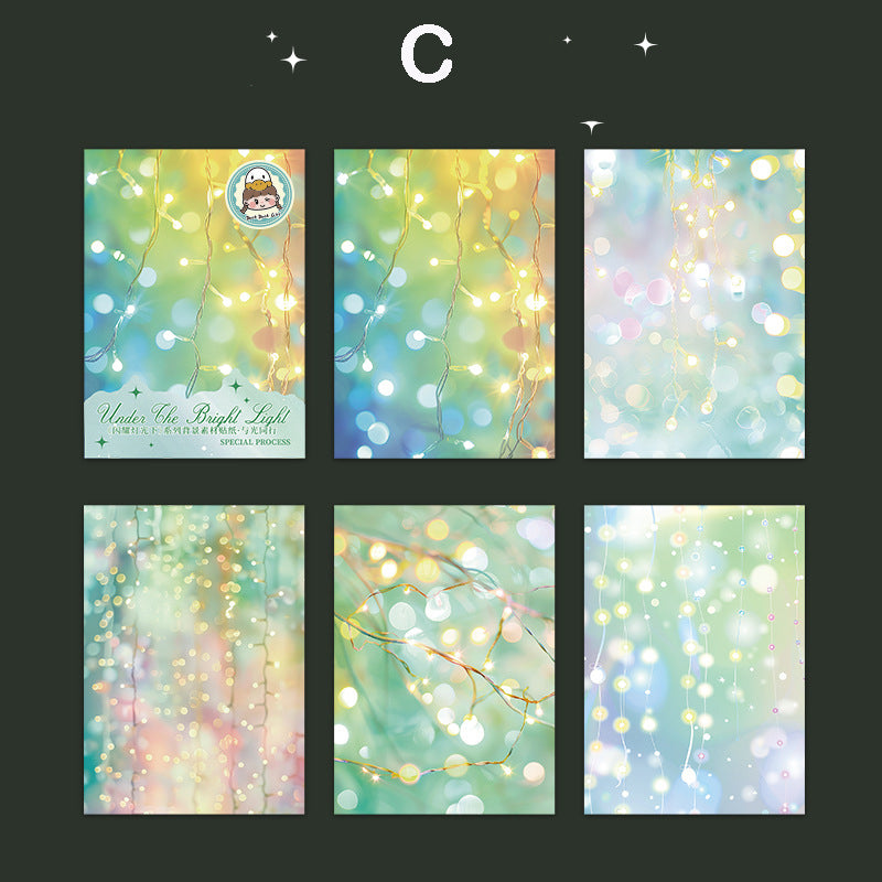 Shimmering Lights Paper 5pcs