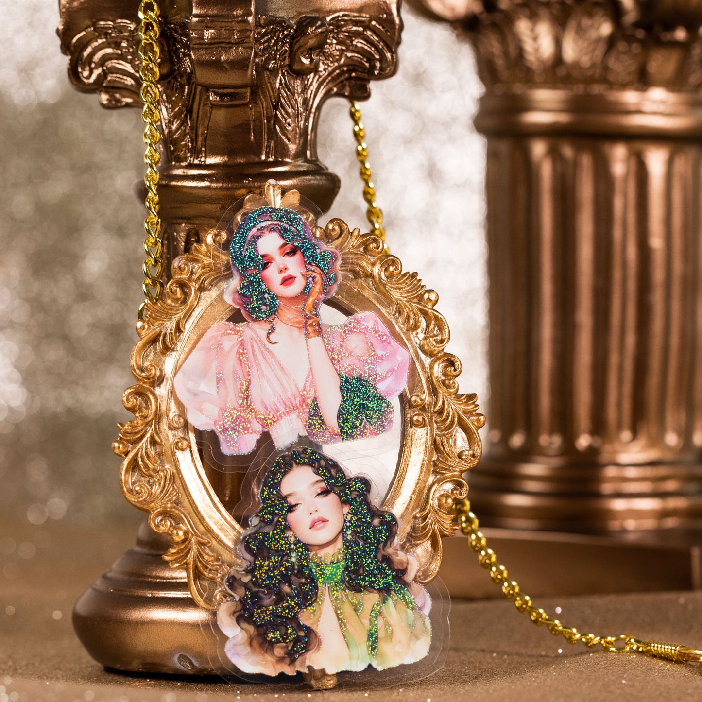 Shining Goddess Stickers 10pcs