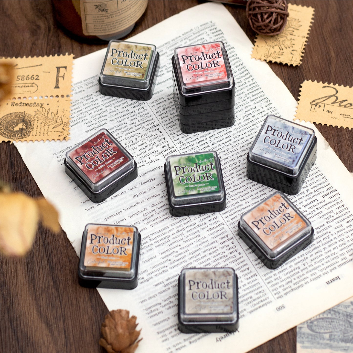 Six Colors Combination Ink