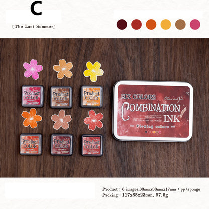 Six Colors Combination Ink