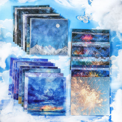 Sky Theme Material Paper 20pcs