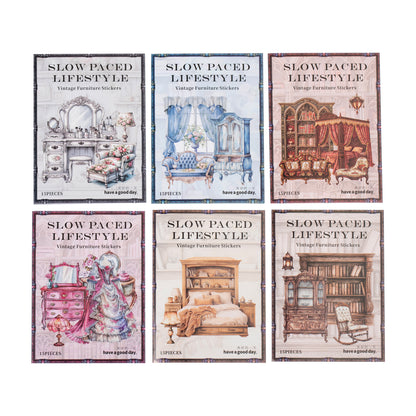 Slow Paced Lifestyle Sticker 15pcs