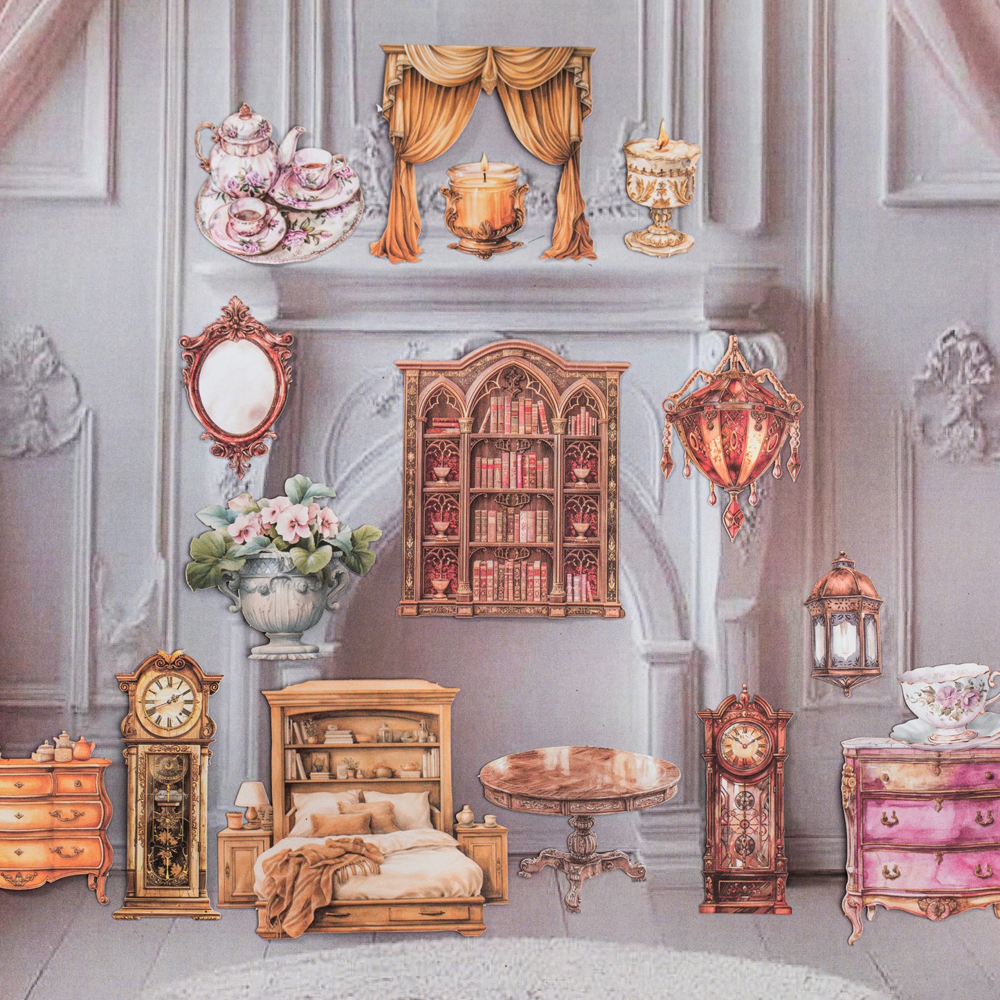 Slow Paced Lifestyle Sticker 15pcs