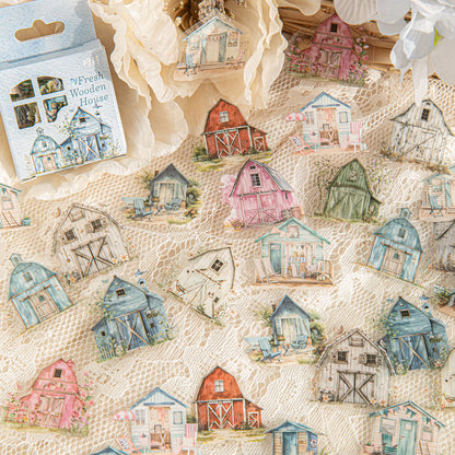 Small House Series Sticker 46pcs