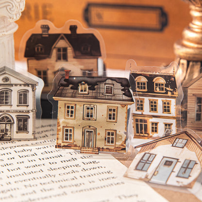 Small House Series Sticker 46pcs
