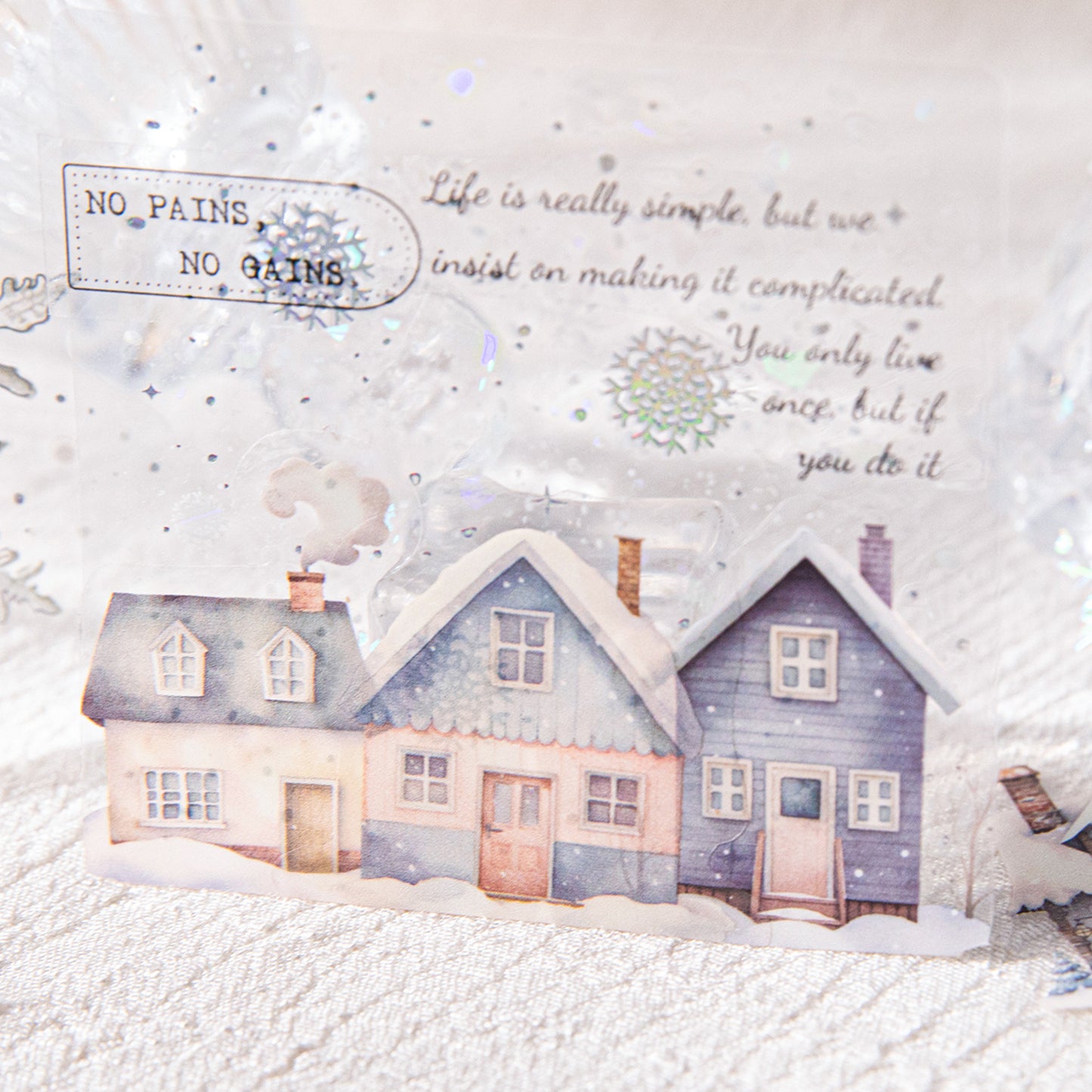 Small House Series Sticker 46pcs