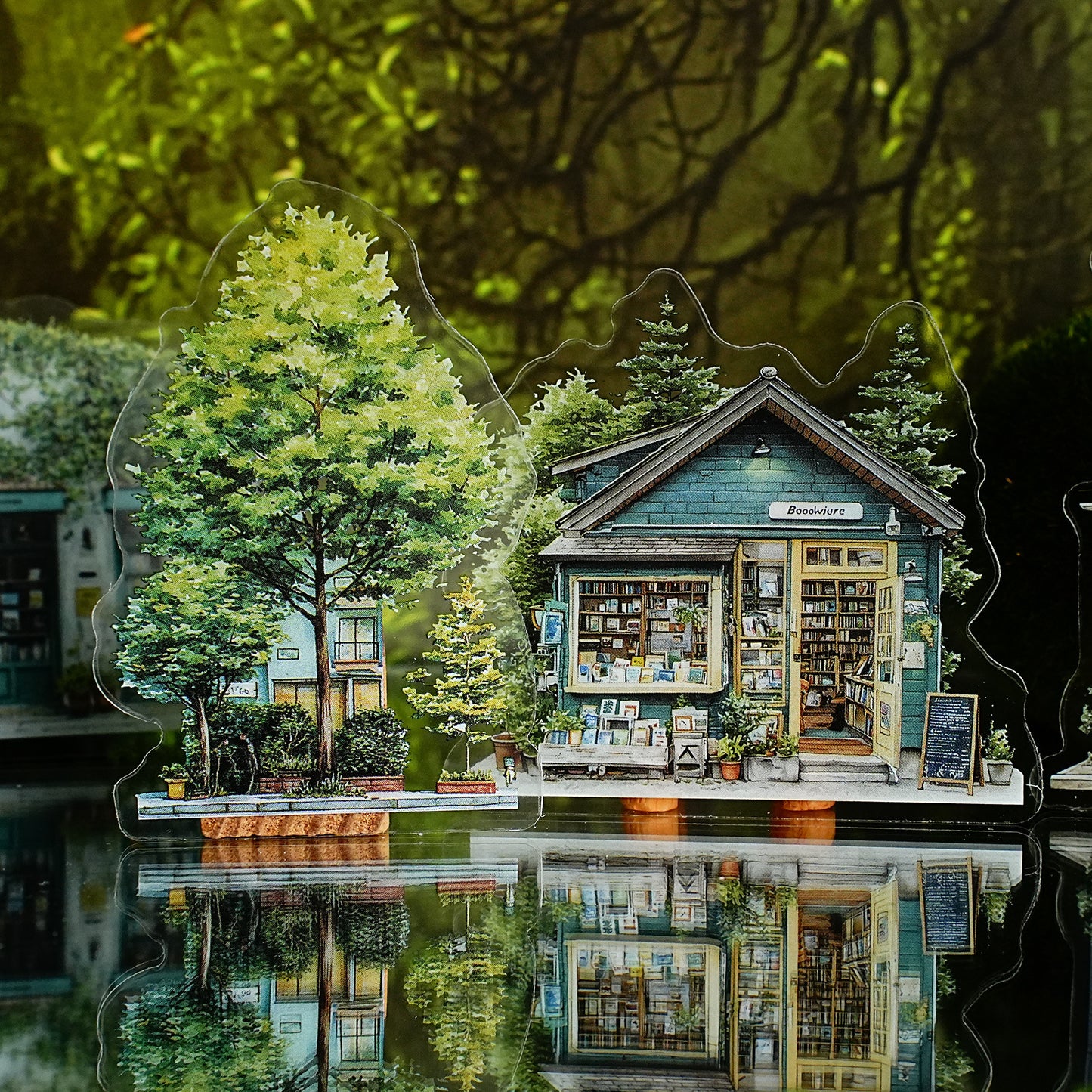 Small Town Time Sticker 15pcs