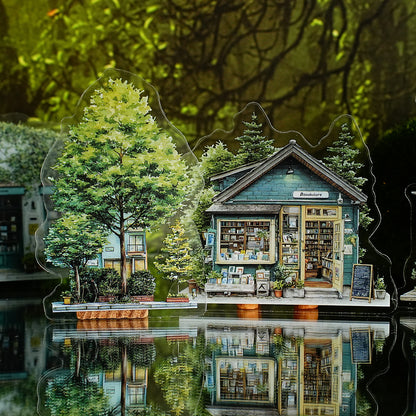 Small Town Time Sticker 15pcs