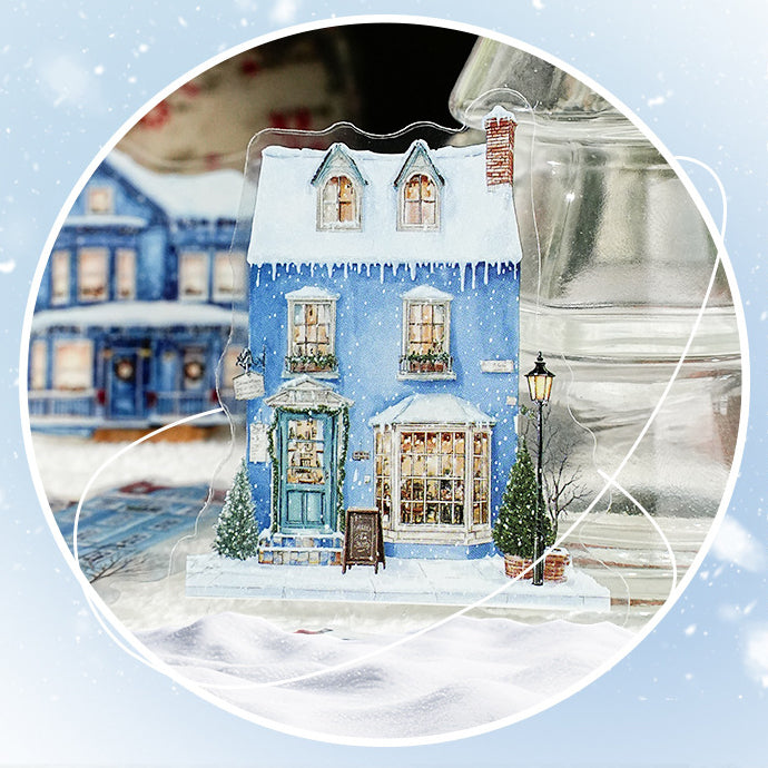 Small Town Time Sticker 15pcs