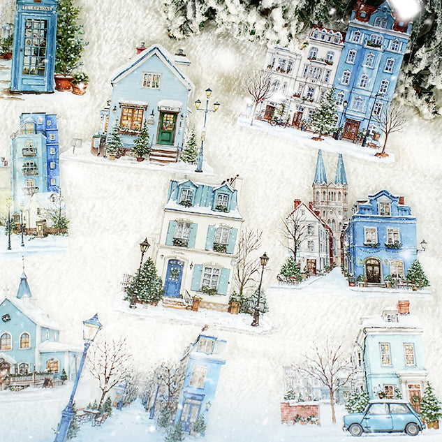 Small Town Time Sticker 15pcs