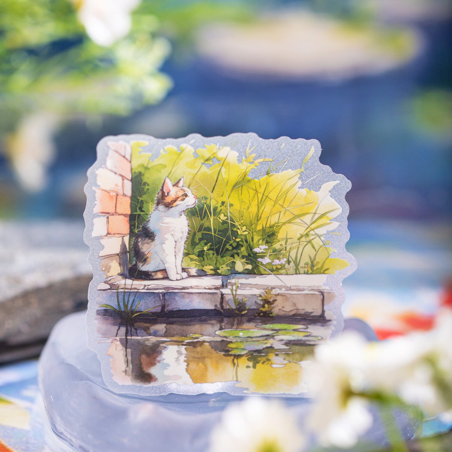 Small View of Garden Life Sticker 10pcs