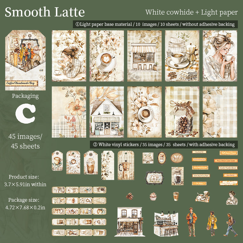 Coffee Theme Pack 45pcs