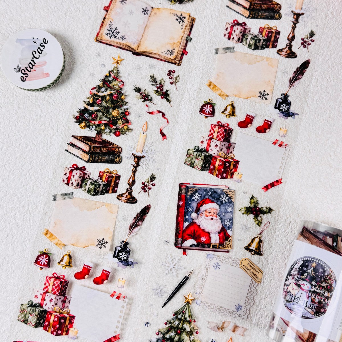 7cm*2m Snow Bell's Pages Tape