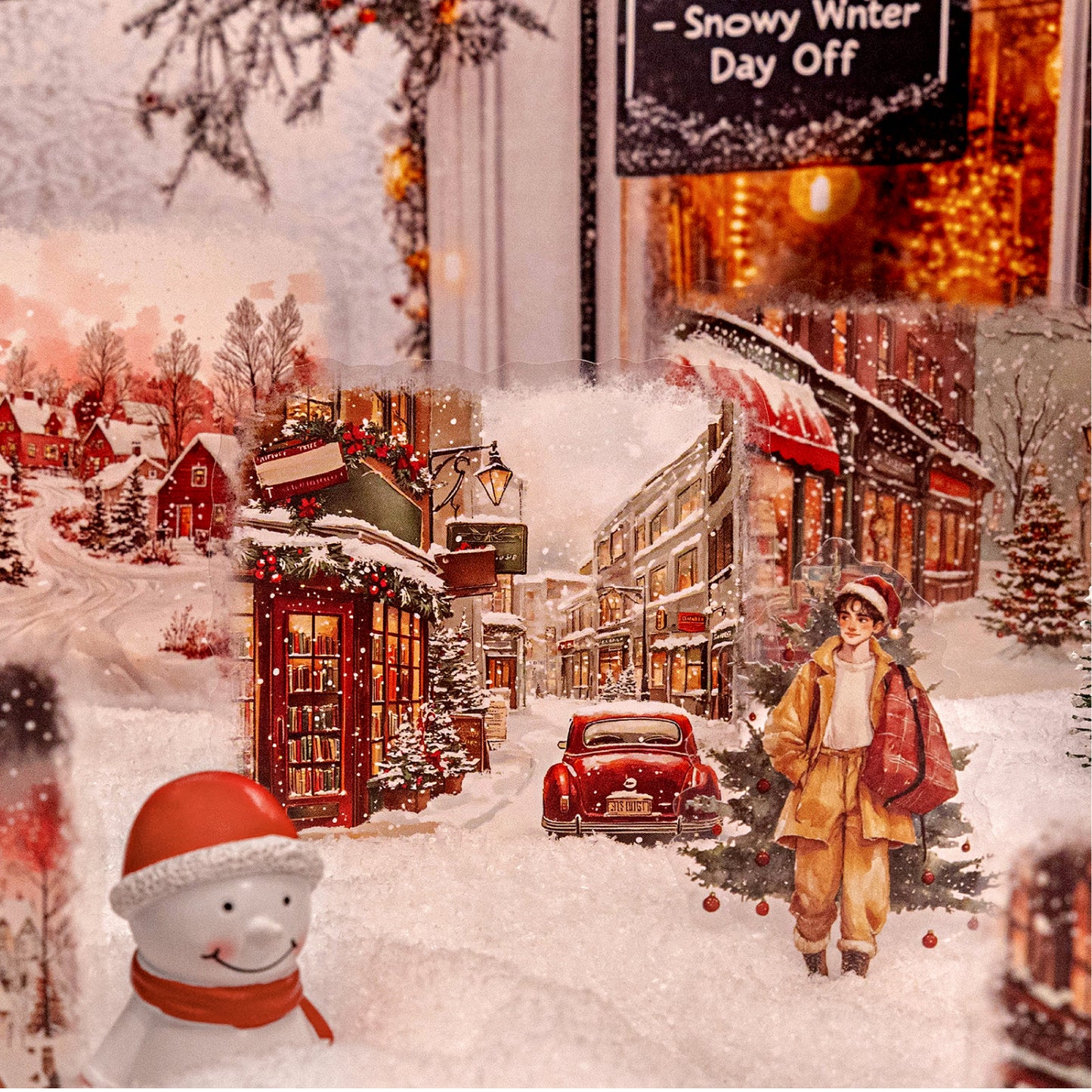 Snow Realm Poetry Sticker 15pcs