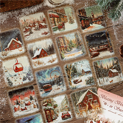 Snow Realm Poetry Sticker 15pcs