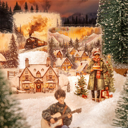 Snow Realm Poetry Sticker 15pcs