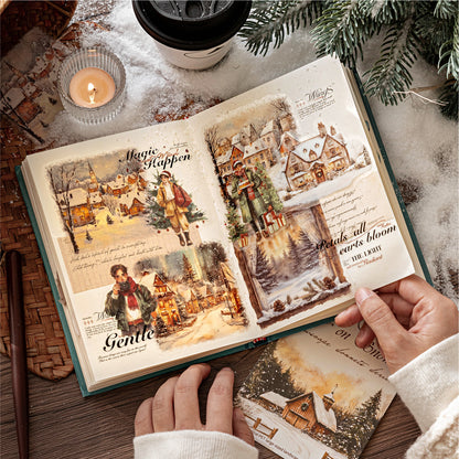 Snow Realm Poetry Sticker 15pcs