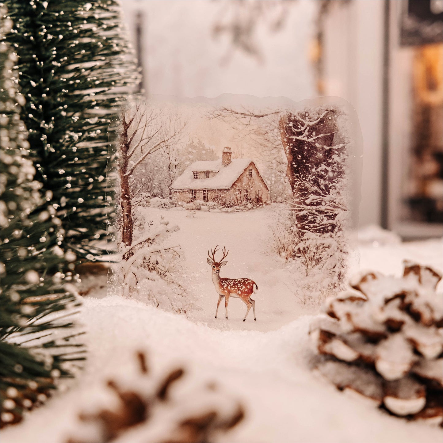 Snow Realm Poetry Sticker 15pcs