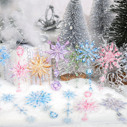 Snowflakes Stickers 20pcs