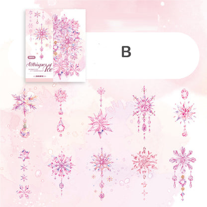 Snowflakes Stickers 20pcs